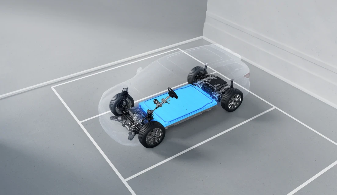 BYD ATTO 3 EVO e-platform 3.0 illusztráció
